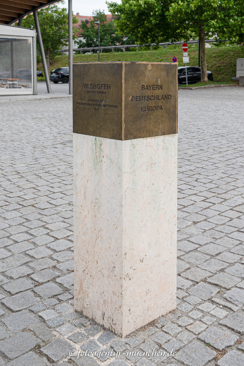 Demokratie-Würfel in Vilshofen