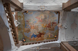  – Deckenfresko im Treppenhaus