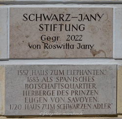  – Gedenktafeln - Haus zum schwarzen Adler