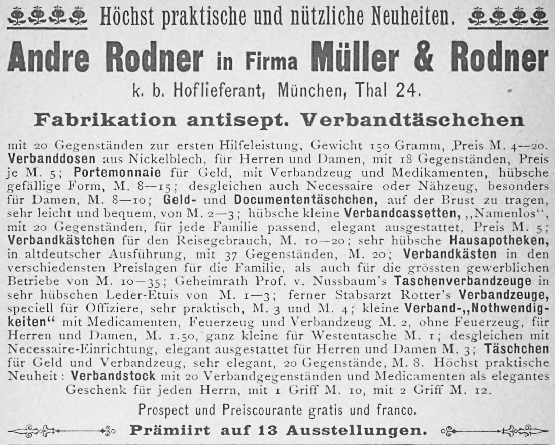 Andre Rodner in Firma Müller & Rodner