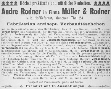 Andre Rodner in Firma Müller &amp; Rodner