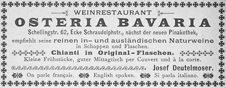 Weinrestaurant Osteria Bavaria