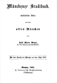 Münchener Stadtbuch 