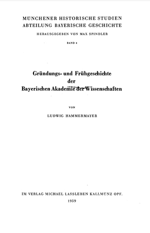 <br />
<b>Warning</b>:  Undefined variable $titel in <b>/var/www/vhosts/stadtgeschichte-muenchen.de/httpdocs/literatur/eintrag_1.inc</b> on line <b>20</b><br />
Hammermayer Ludwig - 