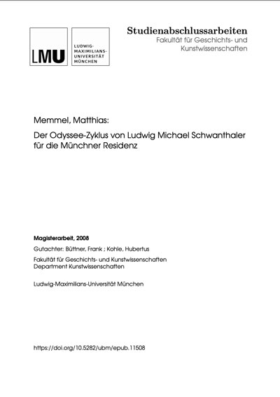 <br />
<b>Warning</b>:  Undefined variable $titel in <b>/var/www/vhosts/stadtgeschichte-muenchen.de/httpdocs/literatur/eintrag_1.inc</b> on line <b>20</b><br />
Memmel Matthias - 