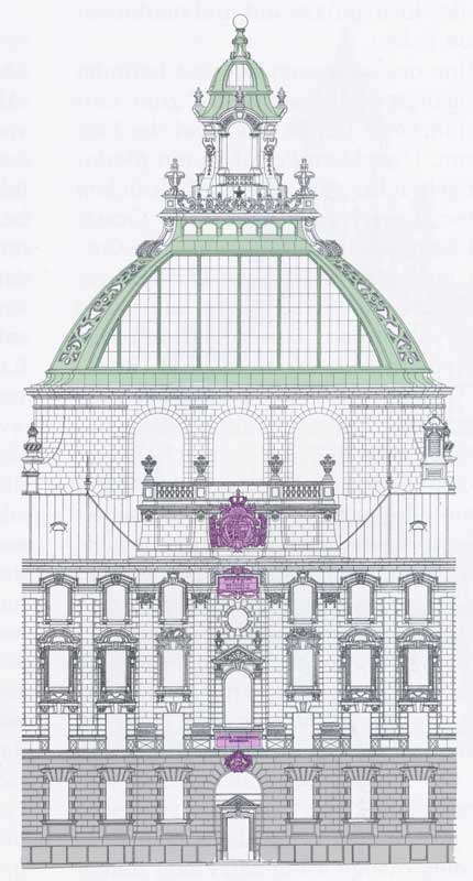 Justizpalast - Westseite