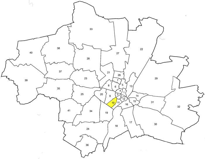 Stadtbezirke alt München