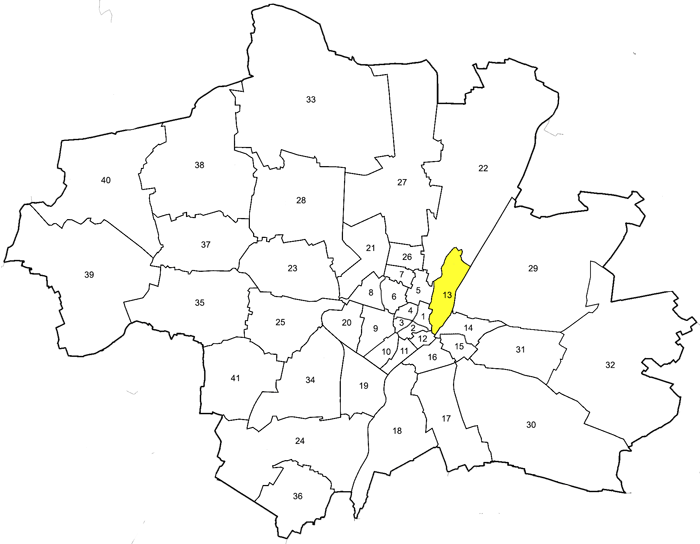 Stadtbezirke alt München