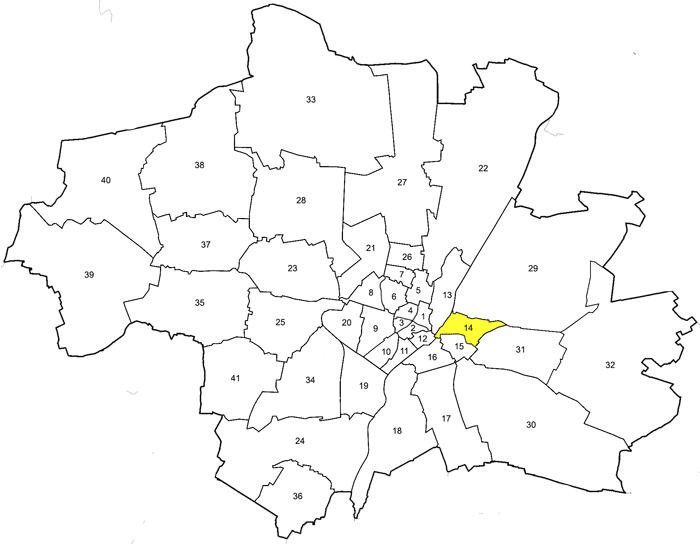 Stadtbezirke alt München