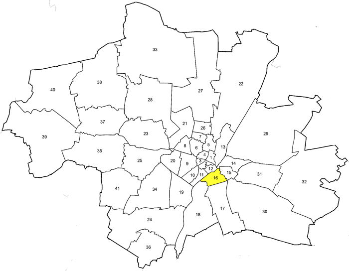 Stadtbezirke alt München