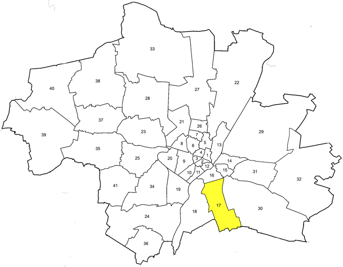 Stadtbezirke alt München