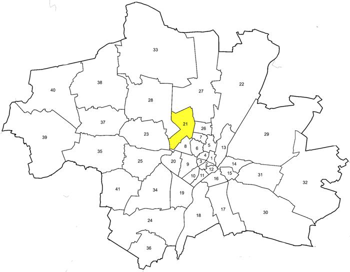 Stadtbezirke alt München