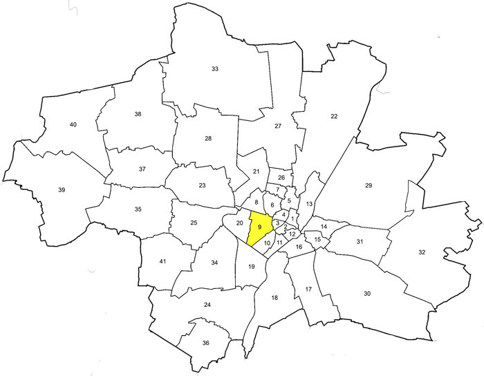 Stadtbezirke alt München