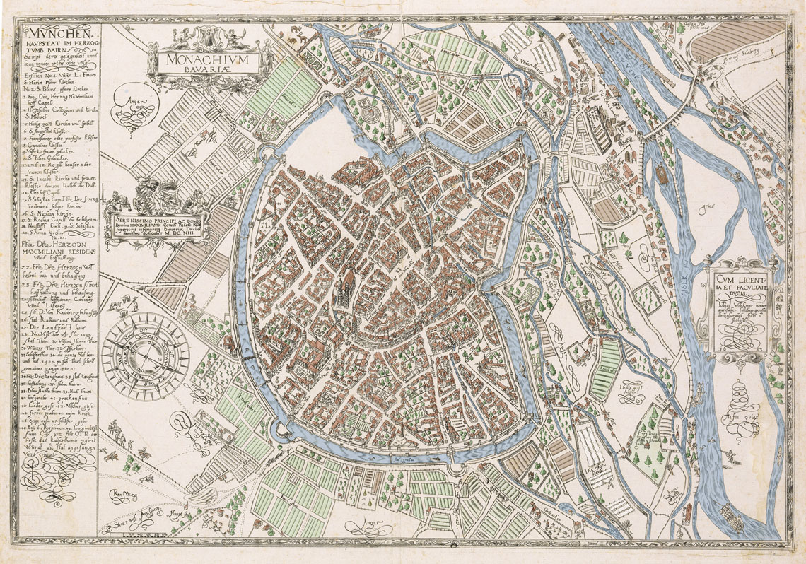 Münchner Stadplan Volckmer