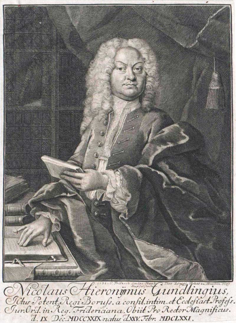Nicolaus Hieronymus Gundling