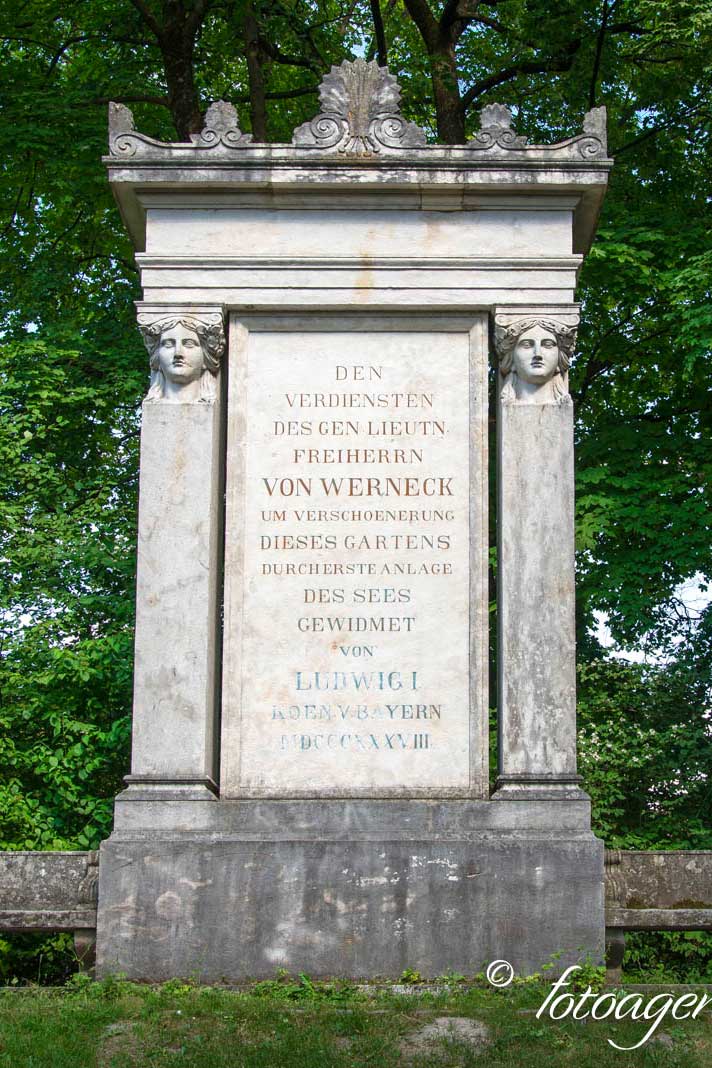 Werneck Reinhard Freiherr von Englischer Garten